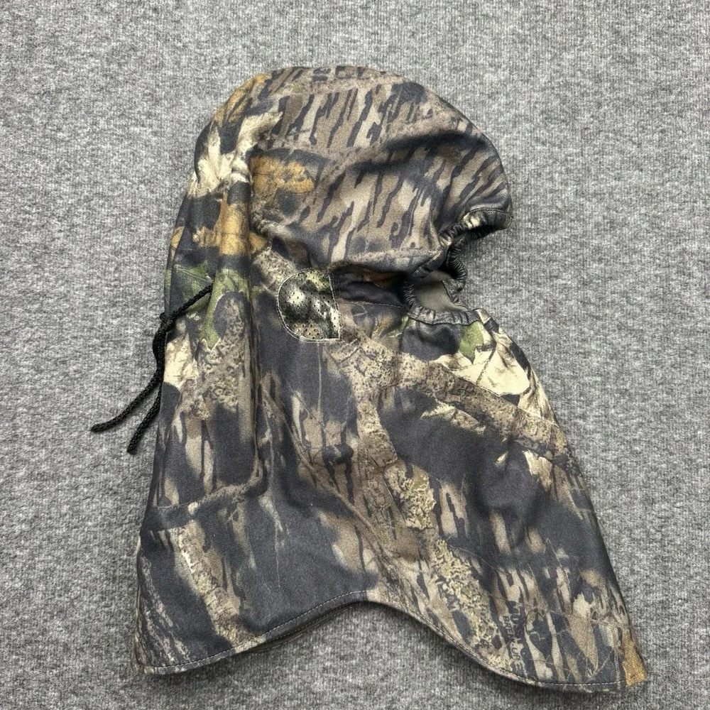 Cabela's Balaclava Mask Full Headcover Camouflage Hunting Mossy Oak Scentlok USA